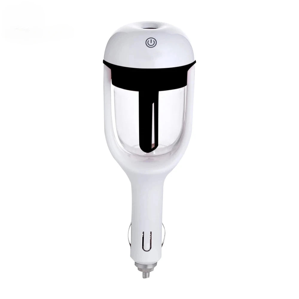 Mini Car Air Humidifier with Essential Oil Diffuser, 3-in-1 Aromatherapy Purifier & Mist Maker for Auto Interior
