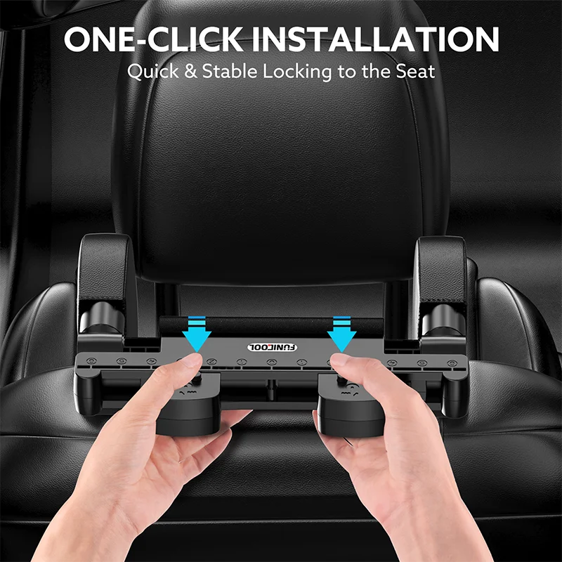 Car Seat Headrest Adjustable Side Head Support Telescopic Support on Cervical Spine  for Adults Kids U Shaped Pillow