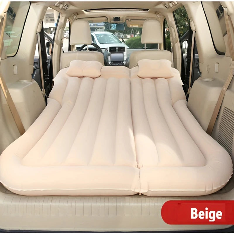 Car Air Inflatable Travel Mattress Bed Universal for Back Seat Multi functional Sofa Pillow Outdoor Camping Mat Cushion