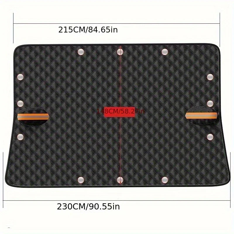 Magnetic Car Weatherproof Shield - UV, Snow, Dust Protection | Thickened Winter Frost Cover for Outdoor & Indoor Use